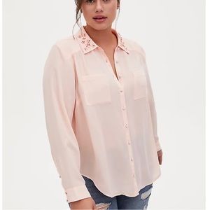 Torrid BUTTON-DOWN SHIRT